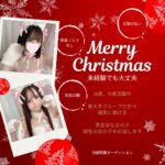 クリスマスです、1年の締めくくりです