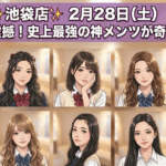 今日のメンツ激アツ過ぎる!史上最強の神メンツが奇跡の集結✨